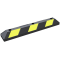 Park and guide barrier | 0.90 m, black with yellow reflectors, | made of recycled material, 6 yellow reflector foils embedded, | 3 holes for screwing on